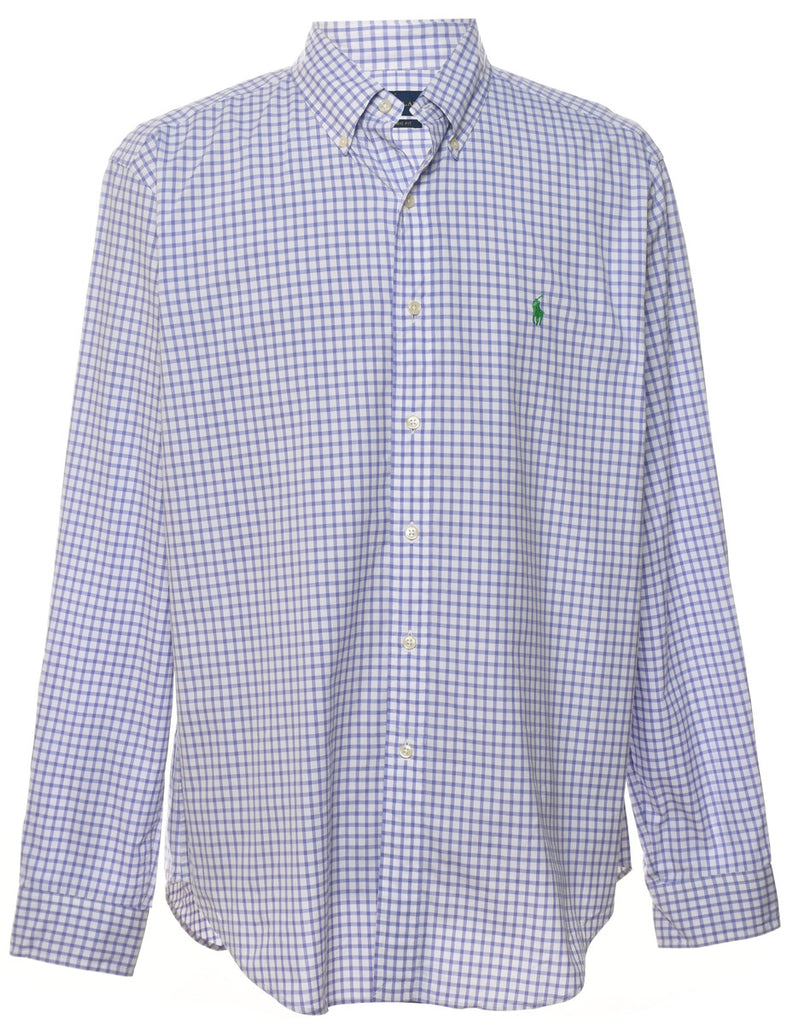 Ralph Lauren Lilac Checked Shirt - L