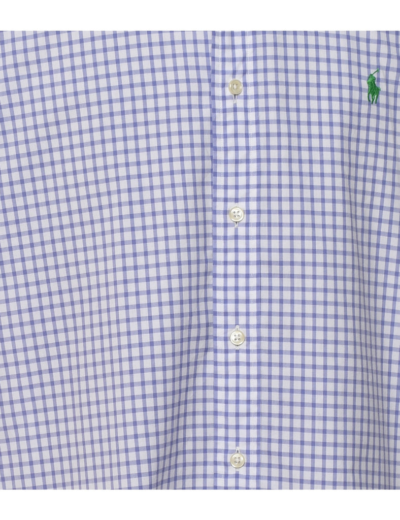 Ralph Lauren Lilac Checked Shirt - L