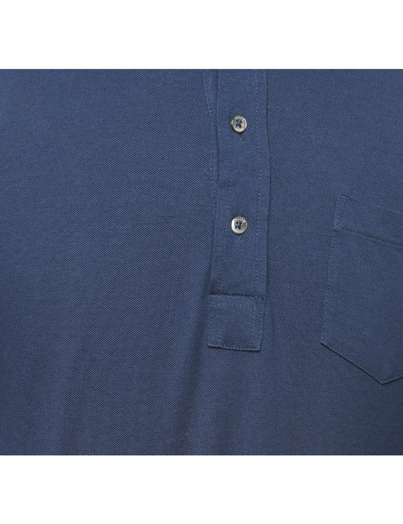 Ralph Lauren Long-Sleeve Navy Rugby Shirt - M