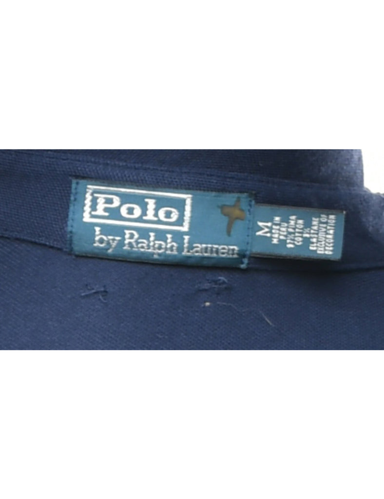 Ralph Lauren Long-Sleeve Navy Rugby Shirt - M