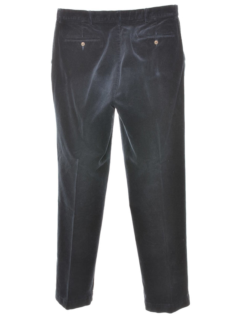 Ralph Lauren Navy Corduroy Trousers - W36 L32