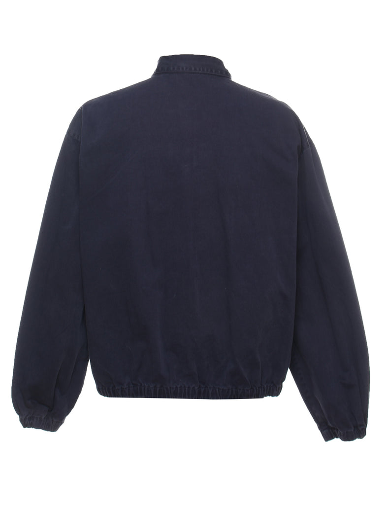 Ralph Lauren Navy Zip-Front Jacket - XL