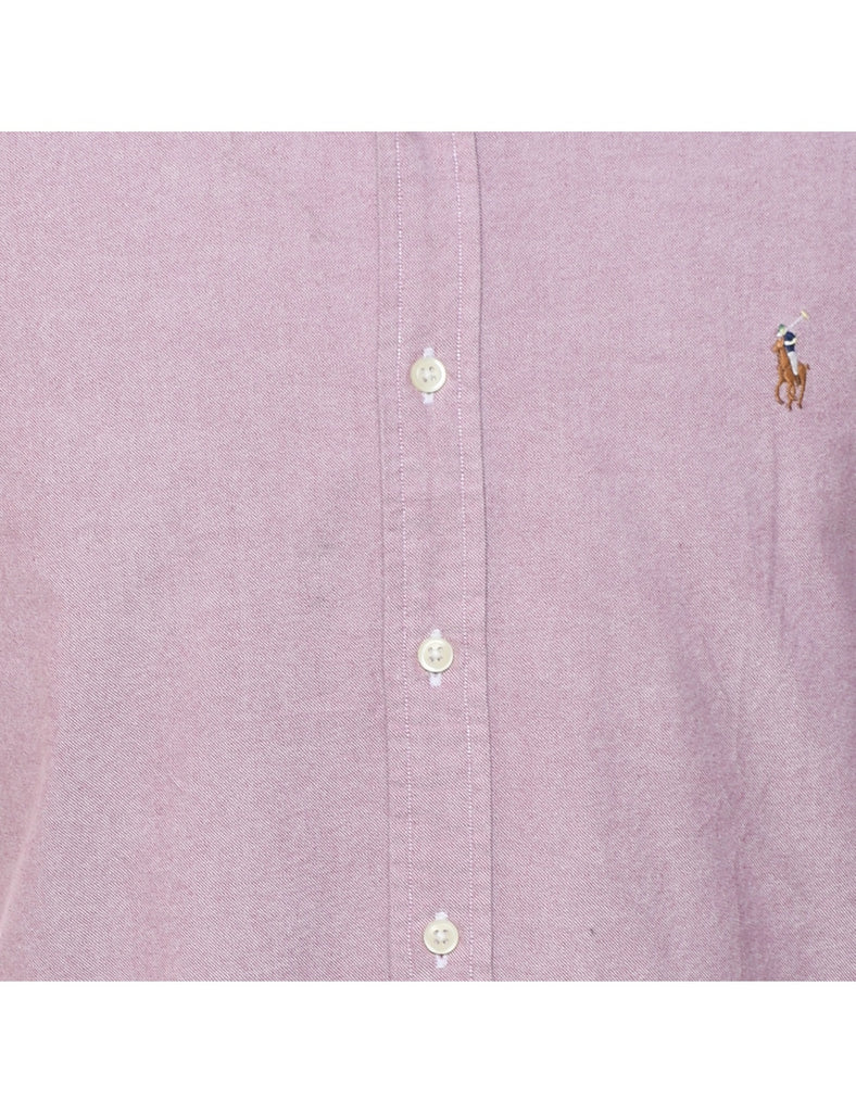 Ralph Lauren Pale Pink Shirt - L