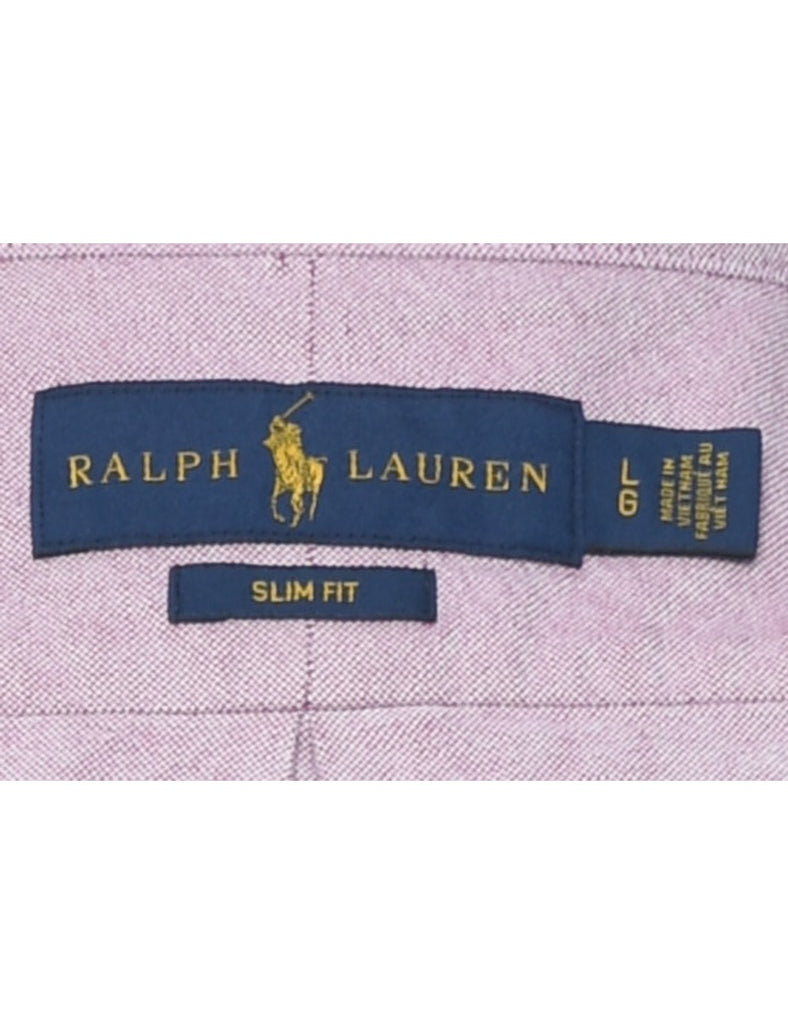 Ralph Lauren Pale Pink Shirt - L