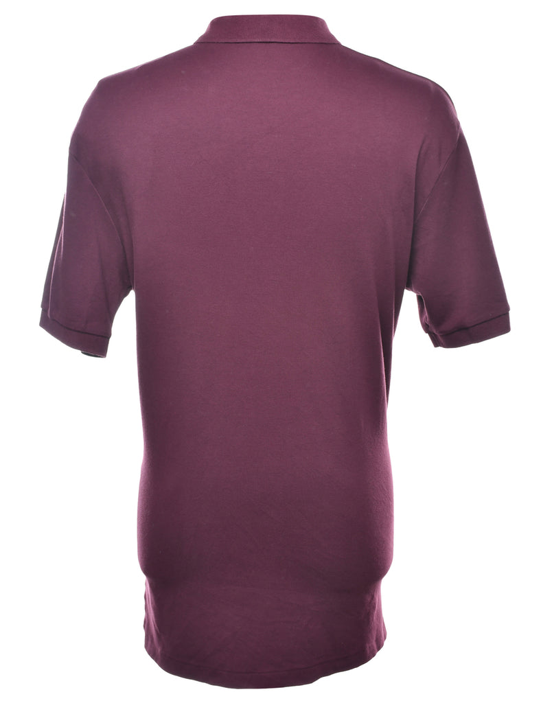 Ralph Lauren Plum Short Sleeve Shirt - L