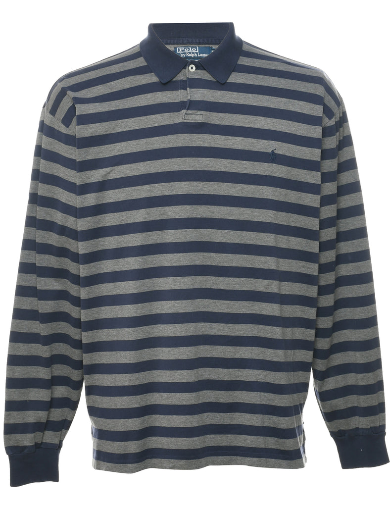Ralph Lauren Striped Polo Shirt - M