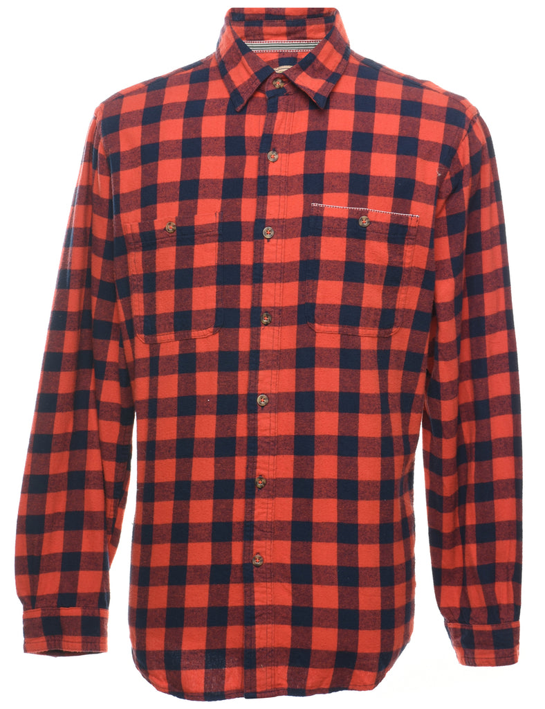 Red Checked Shirt - M