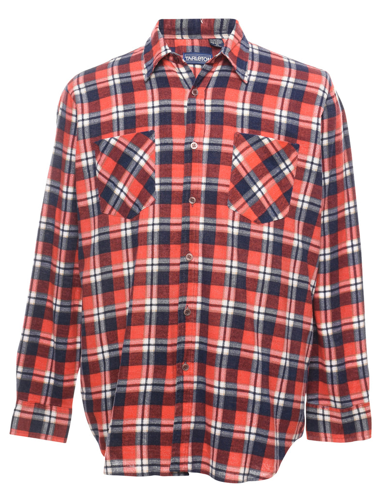 Red Checked Shirt - M
