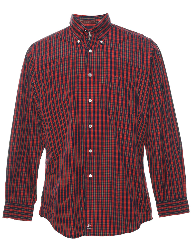 Red Checked Shirt - L