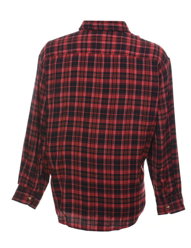 Red Checked Shirt - L