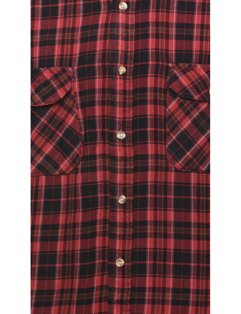 Red Checked Shirt - L