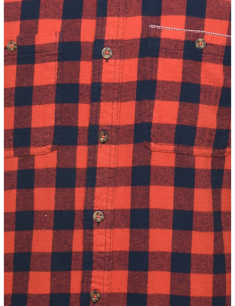 Red Checked Shirt - M