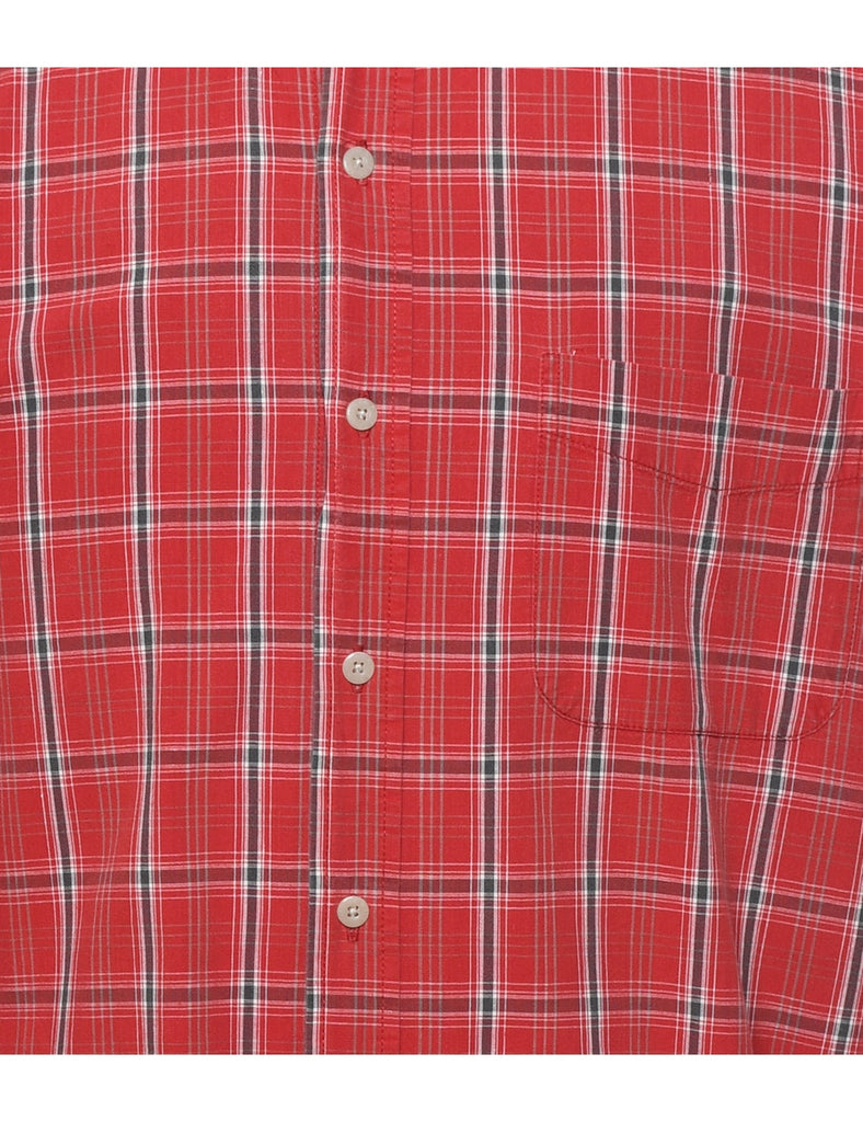 Red Checked Shirt - L