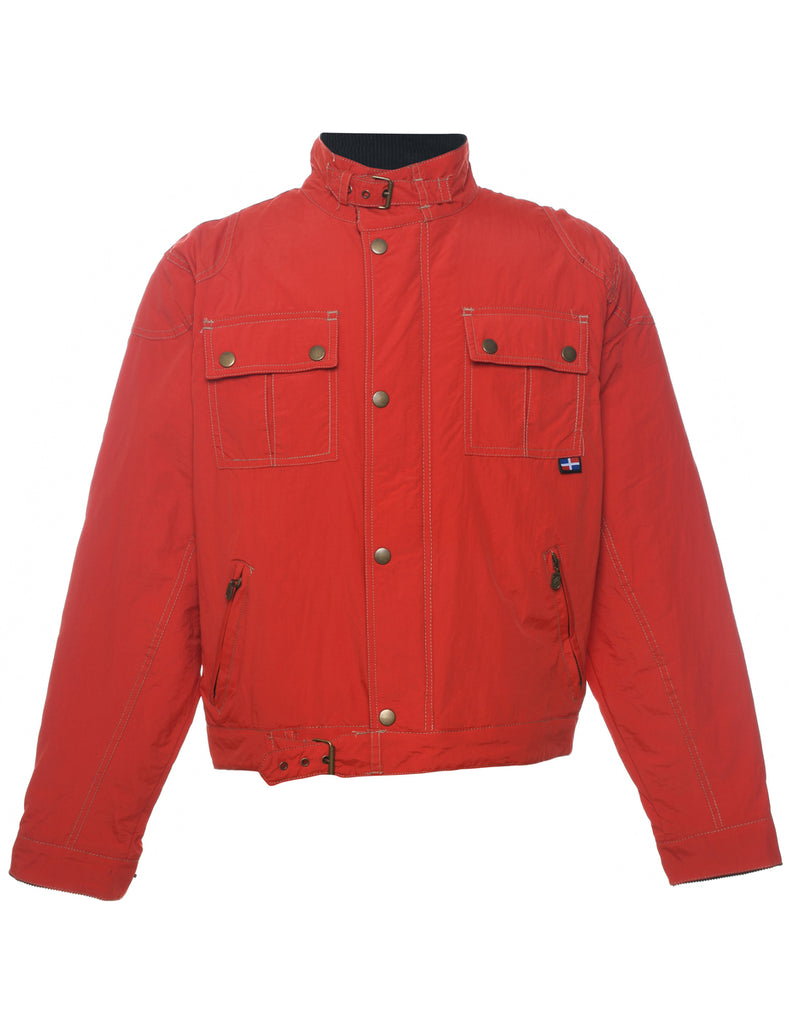 Red Classic Nylon Jacket - XL