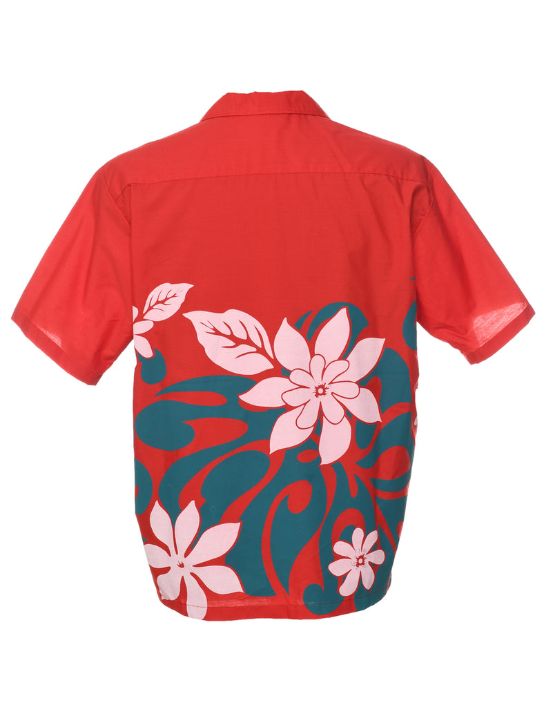 Red Hawaiian Shirt - L