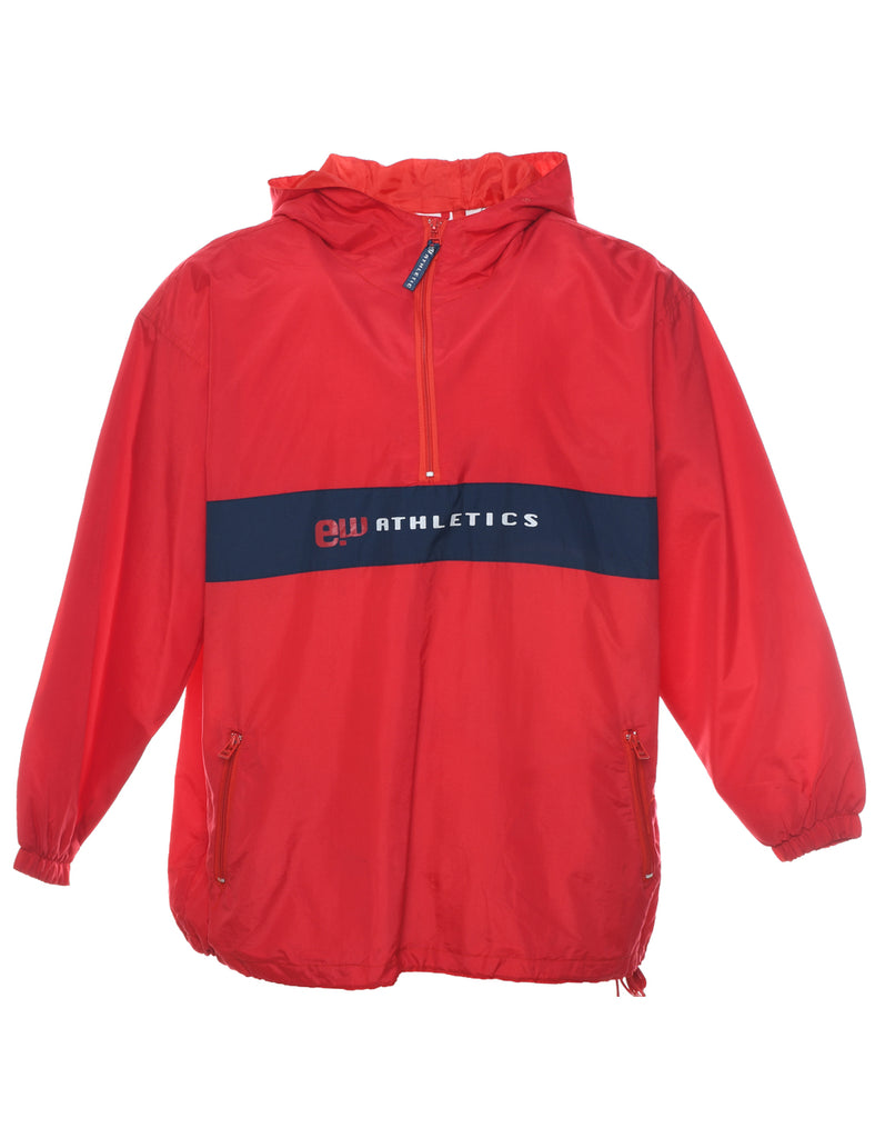 Red Nylon Jacket - L