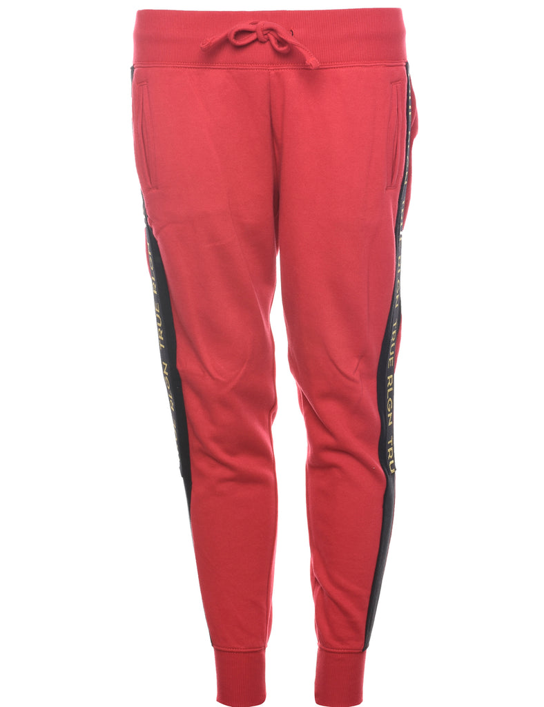Red True Religion Jogging Bottoms - W40 L29