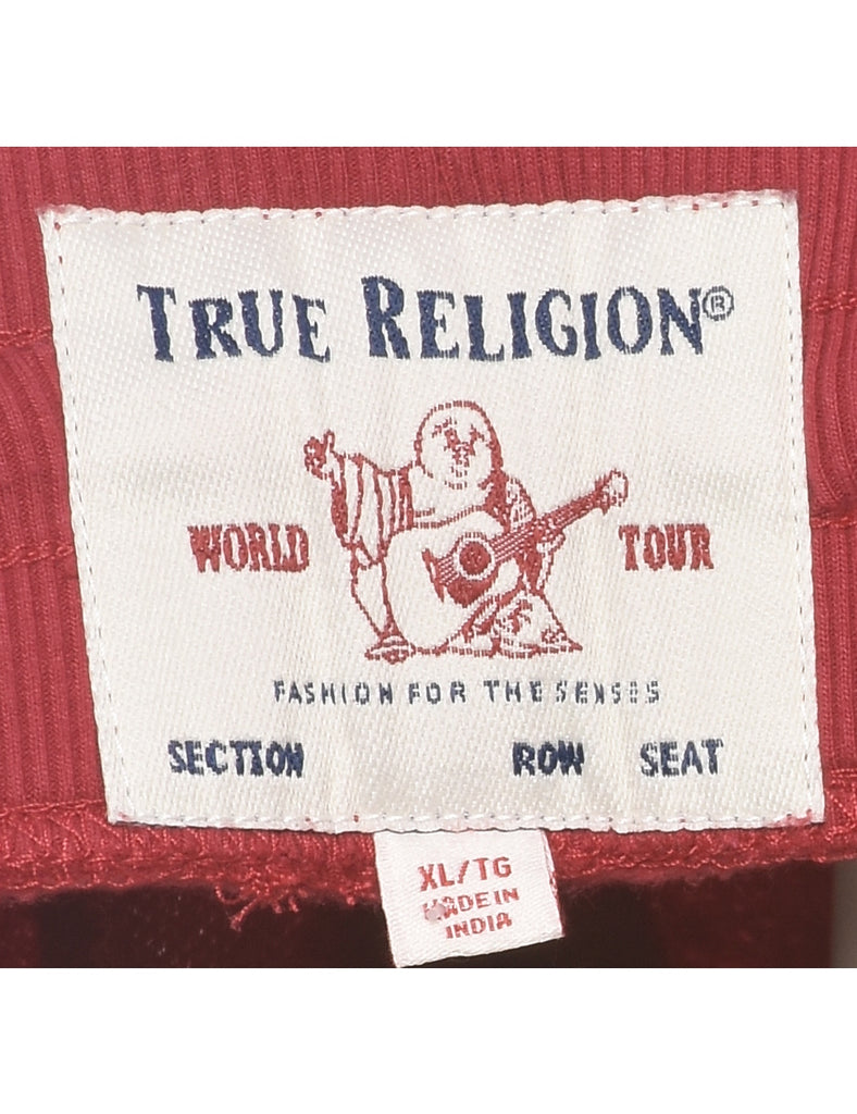 Red True Religion Jogging Bottoms - W40 L29