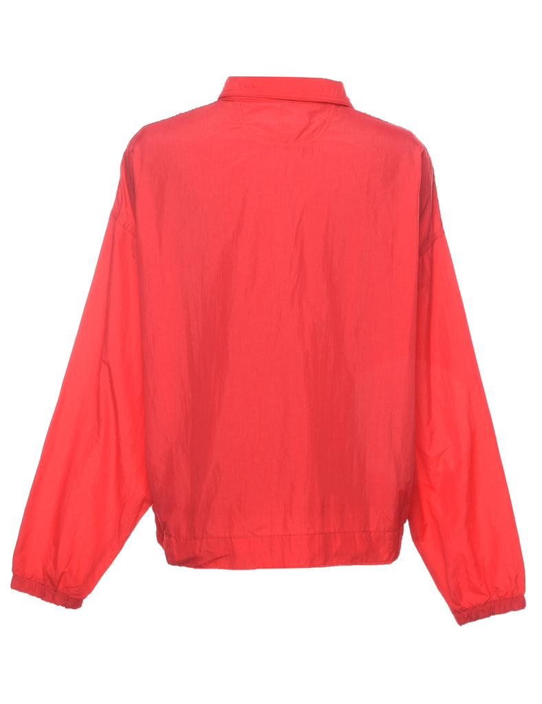 Red Zip Front Jacket - XL