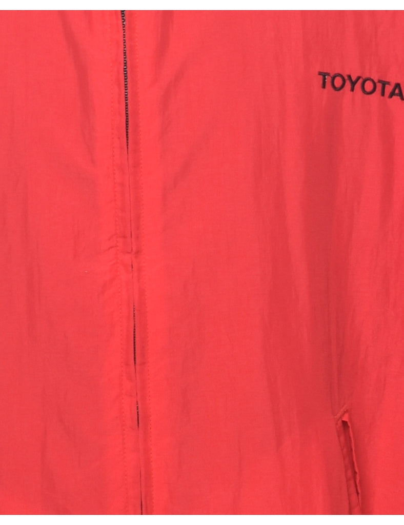 Red Zip Front Jacket - XL