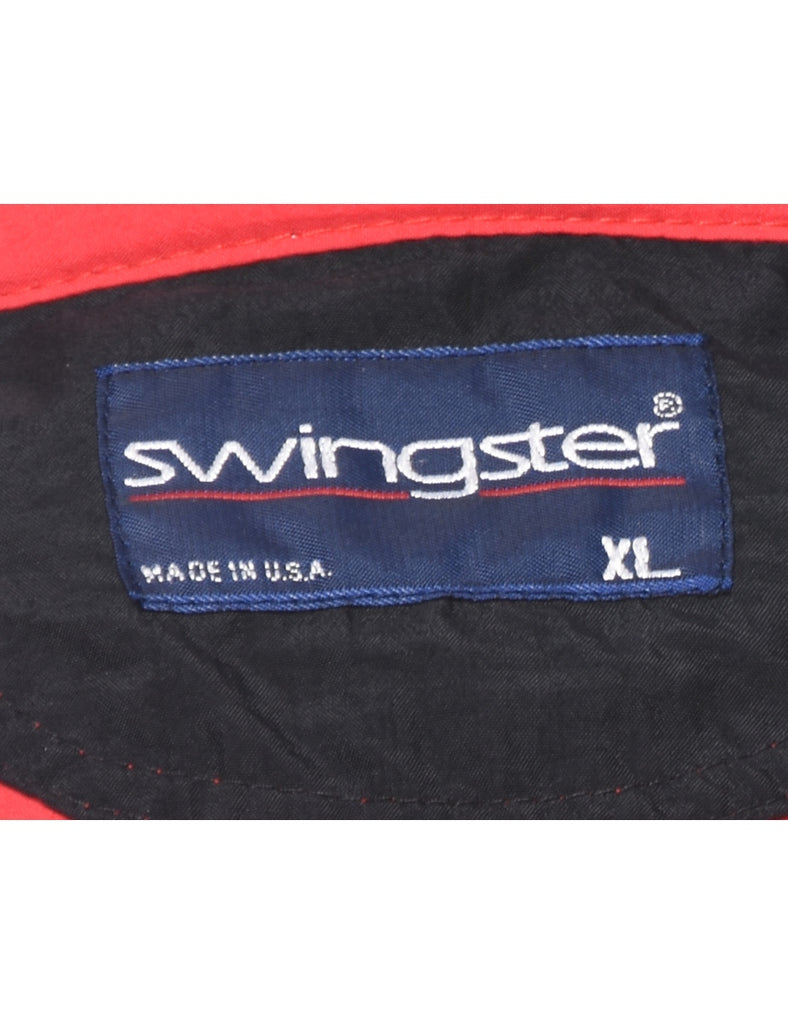 Red Zip Front Jacket - XL