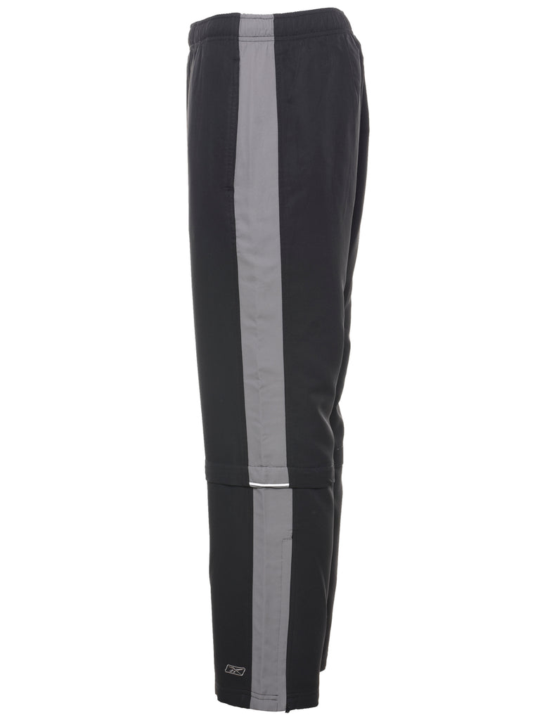 Reebok Black Track Pants - W32 L28