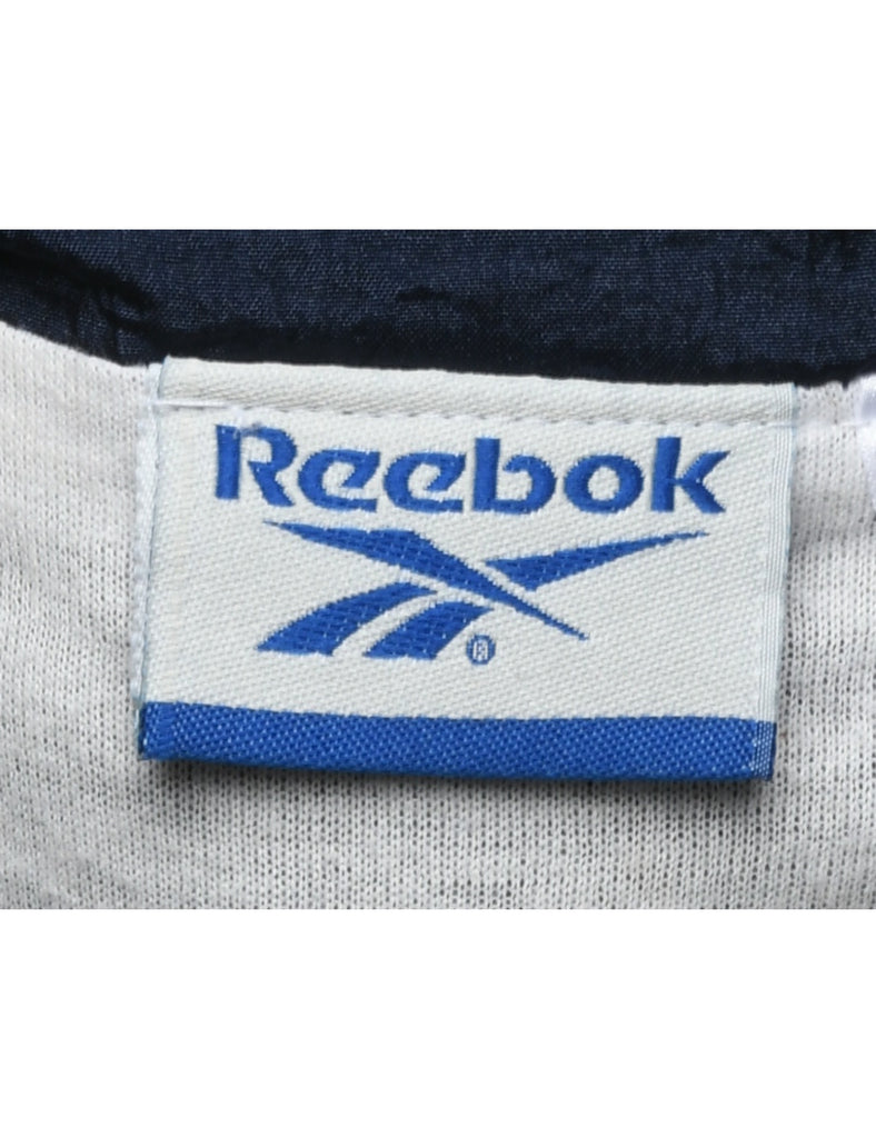 Reebok Navy Nylon Jacket - M