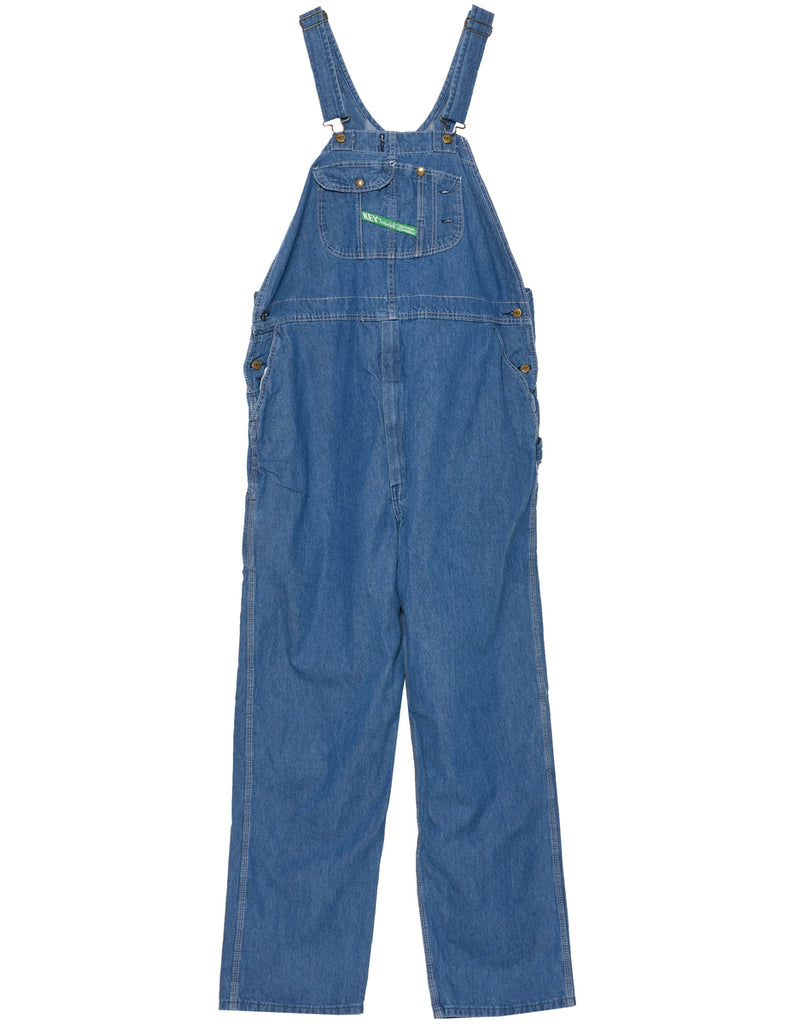 Relaxed Fit Dungaree Salopettes - L