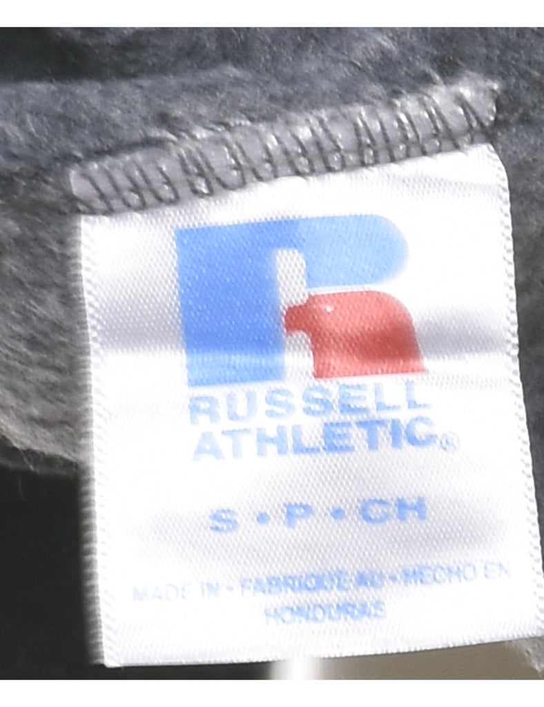 Russell Athletic Grey Lacrosse Embroidered Jogging Bottoms - W28 L29