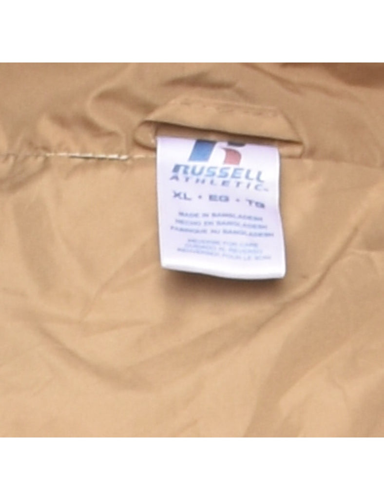 Russell Athletic Two-Tone Black & Tan Jacket - XL