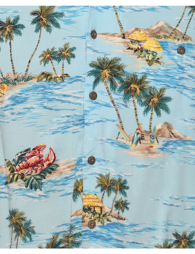 Saddlebred Hawaiian Shirt - M