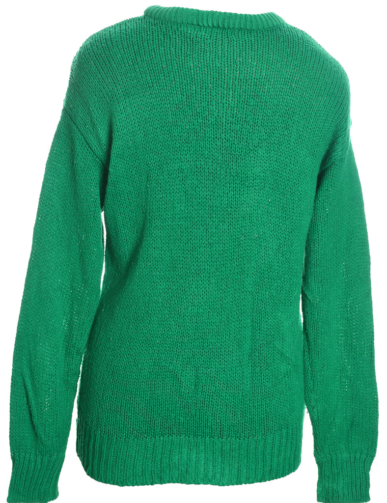 Santa Claus Christmas Jumper - S