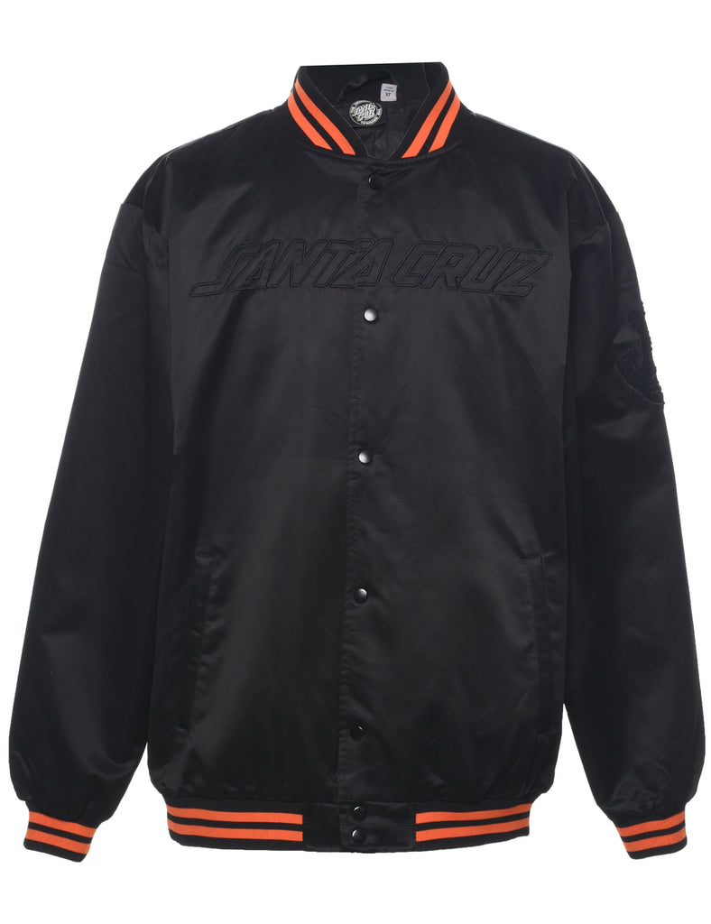 Santa Cruz Black Bomber Jacket - XL