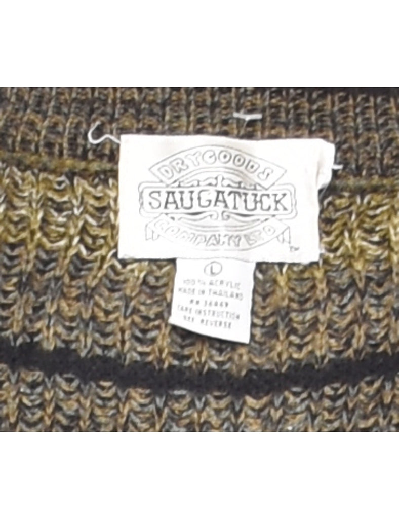 Saugatuck Cable Knit Jumper - L