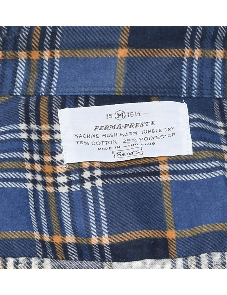 Sears Checked Shirt - M