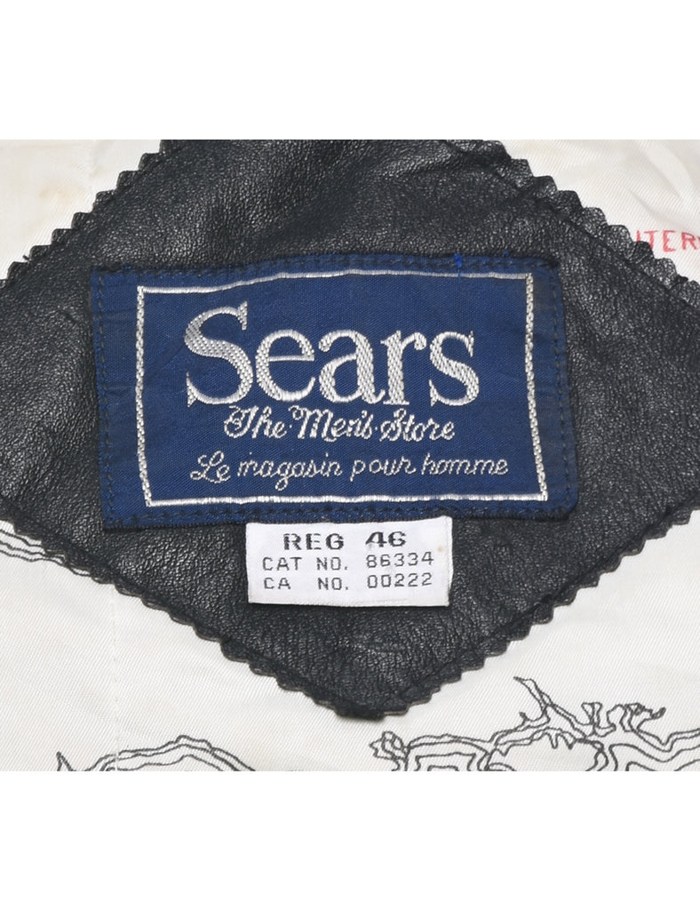 Sears Leather Jacket - L
