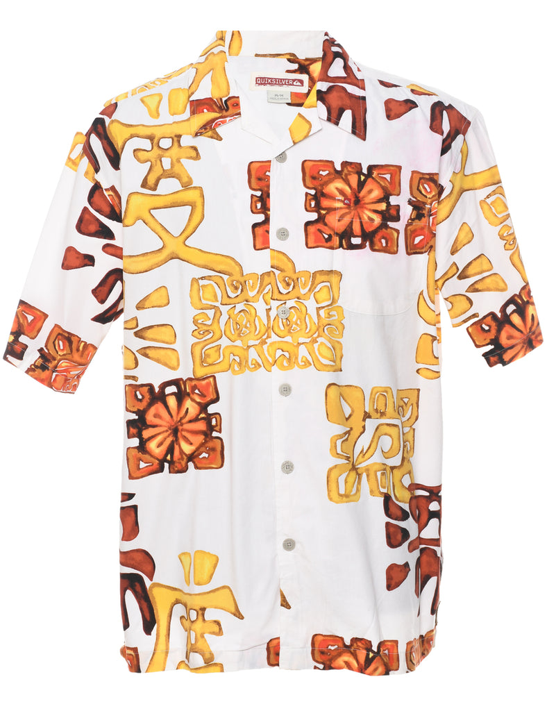 Short Sleeve Hawaiian Shirt - M