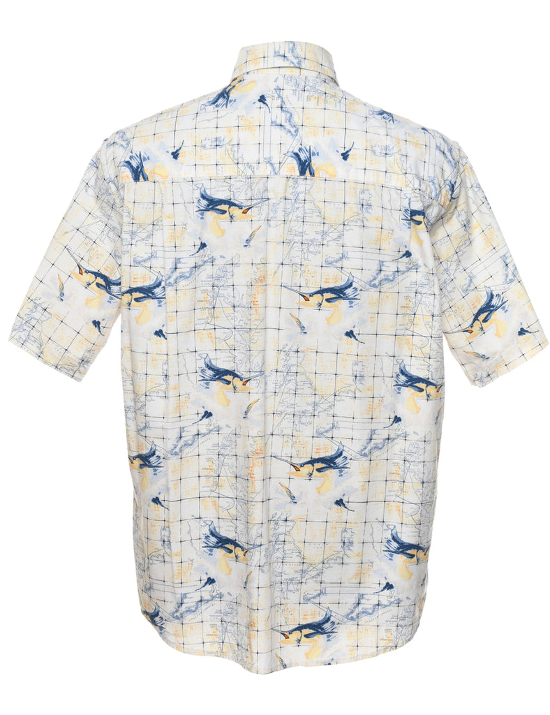 Short Sleeve Hawaiian Shirt - M