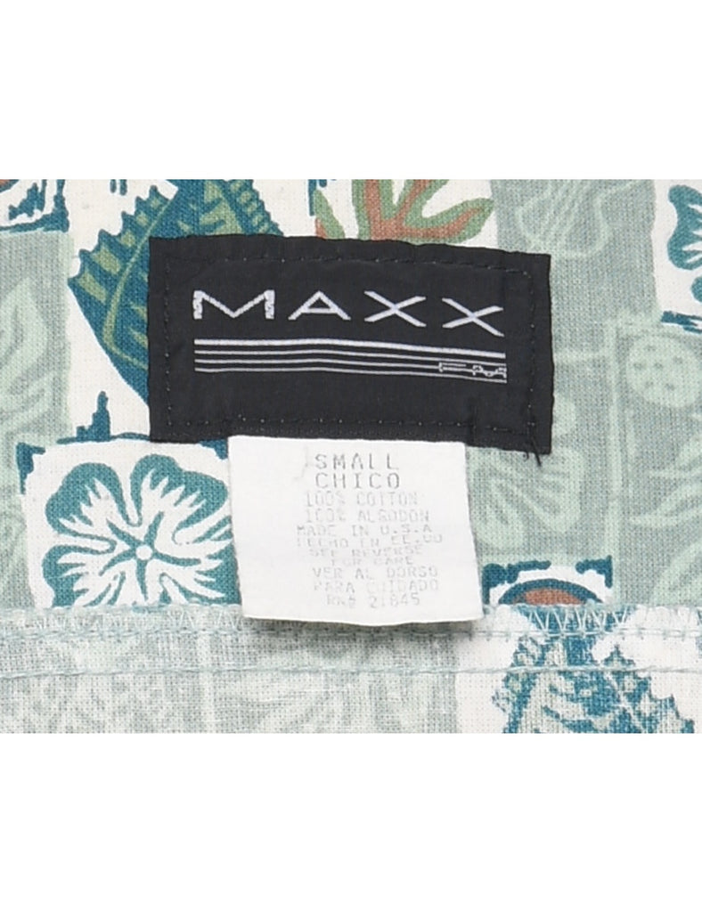 Short Sleeve Hawaiian Shirt - S