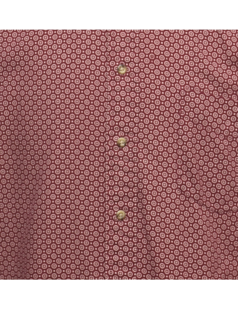 Short Sleeve Printed Shirt - XL