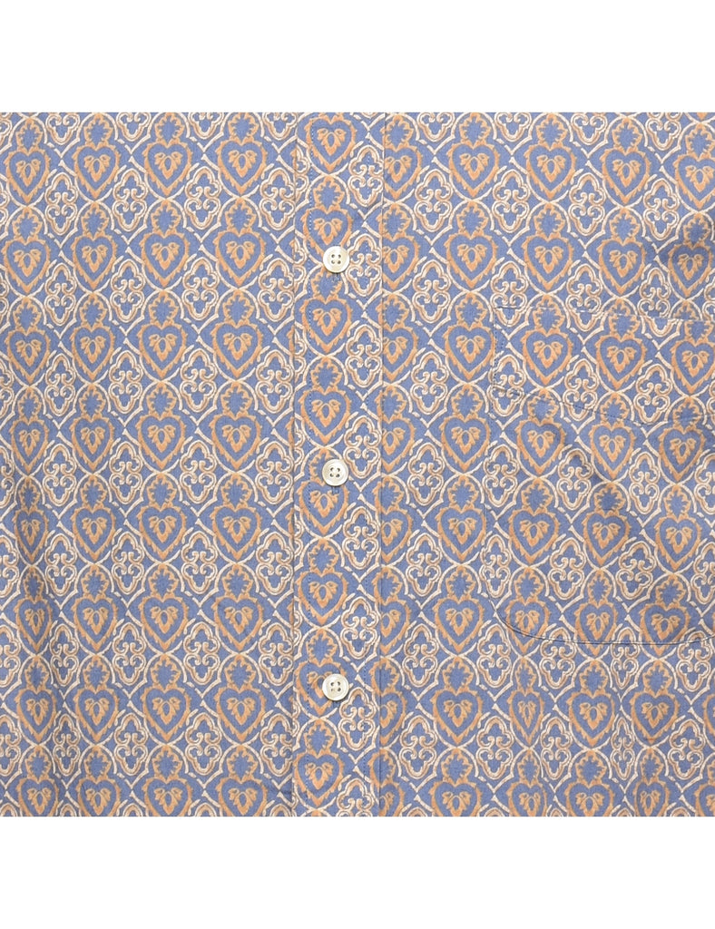 Short Sleeve Printed Shirt - XL