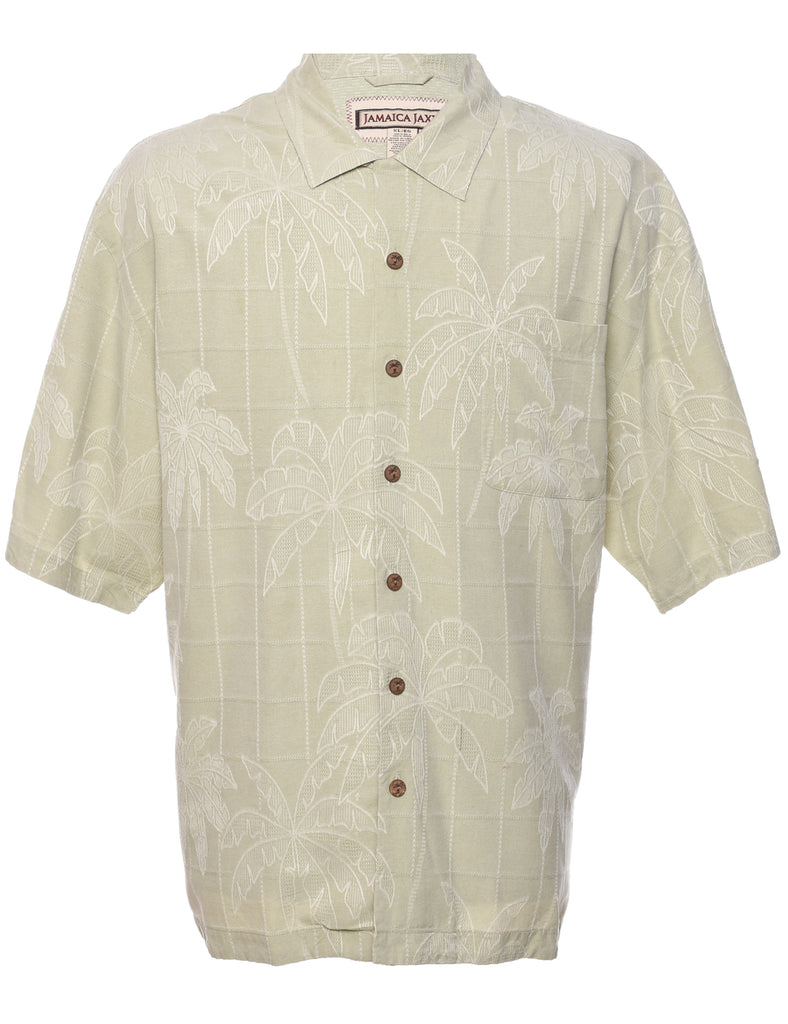 Silk Hawaiian Shirt - XL