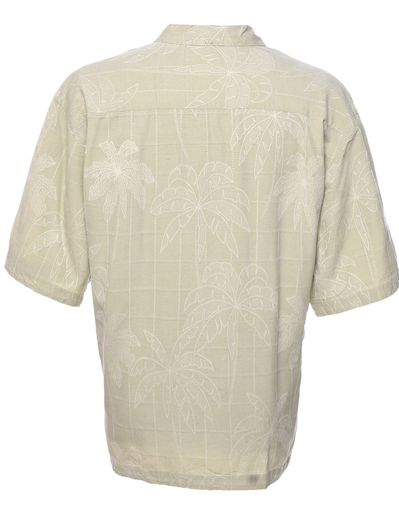 Silk Hawaiian Shirt - XL