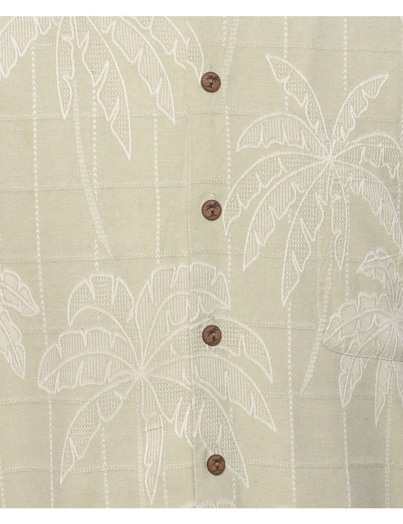 Silk Hawaiian Shirt - XL
