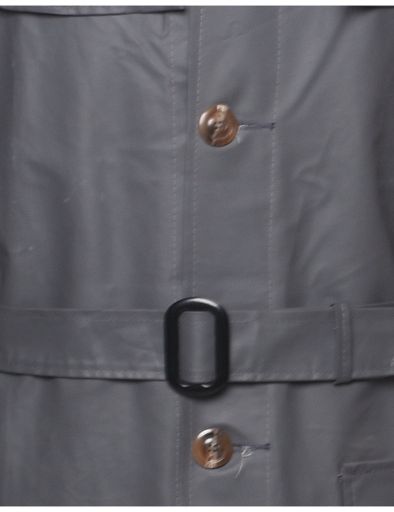 Single Breasted Raincoat - XL