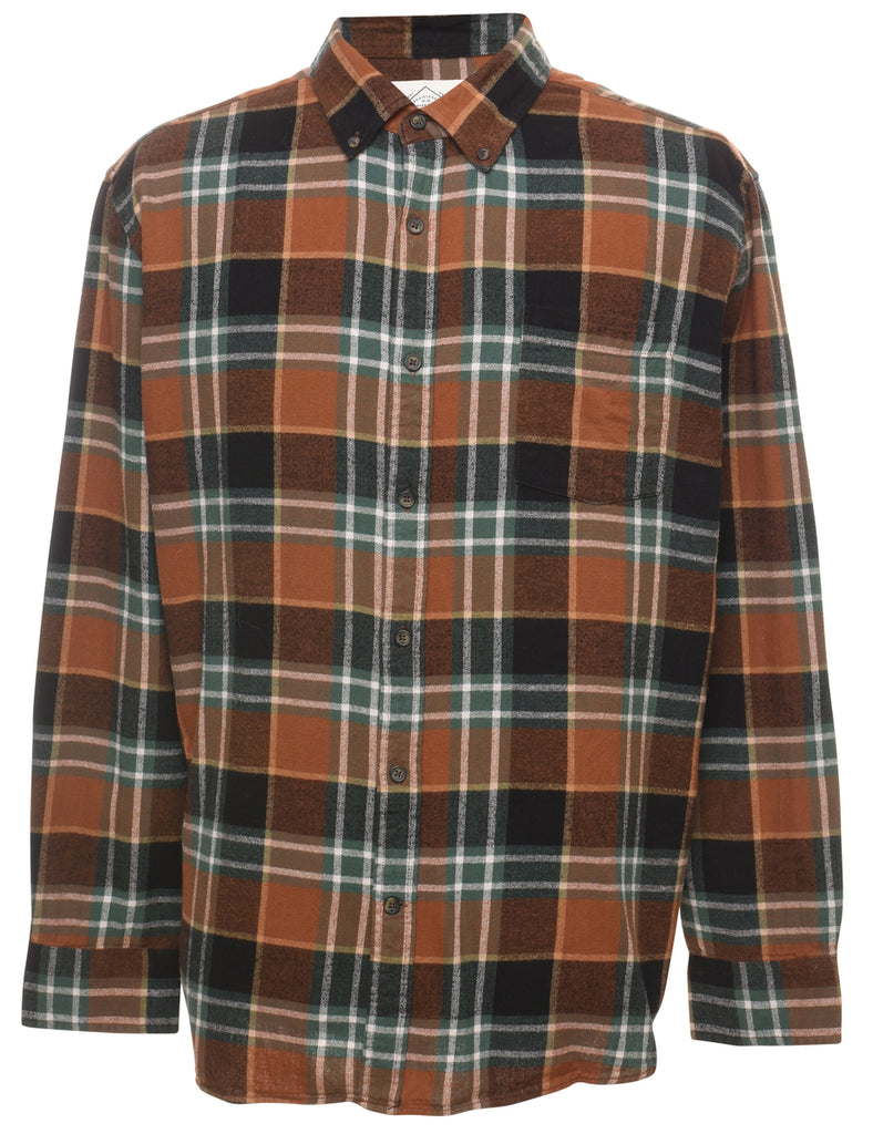 St John's Bay Checked Shirt - XL