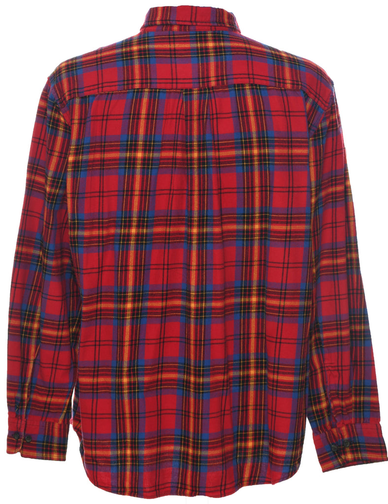 St John's Bay Checked Shirt - XL