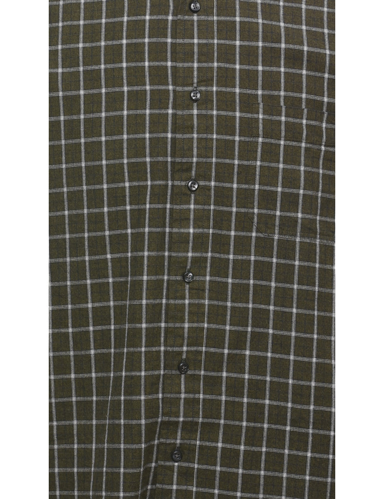 St John's Bay Checked Shirt - M
