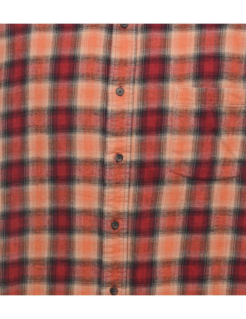 St John's Bay Checked Shirt - L