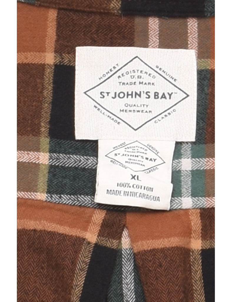 St John's Bay Checked Shirt - XL